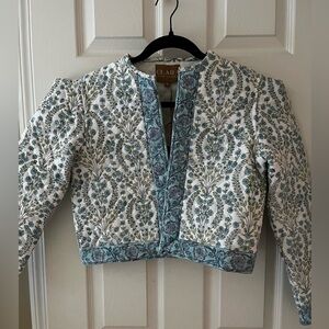 Clara the label quilted jacket.